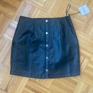 Superdown high waisted skirt with buttons!!